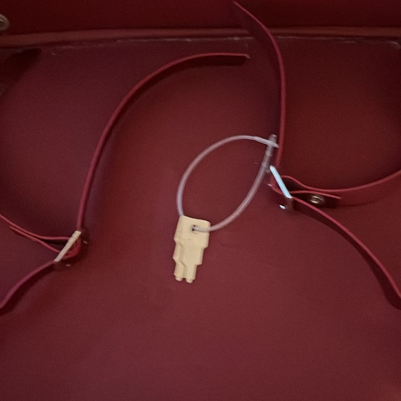 Vintage Peter’s Bag Corp leather suitcase. - Picture 3 of 3